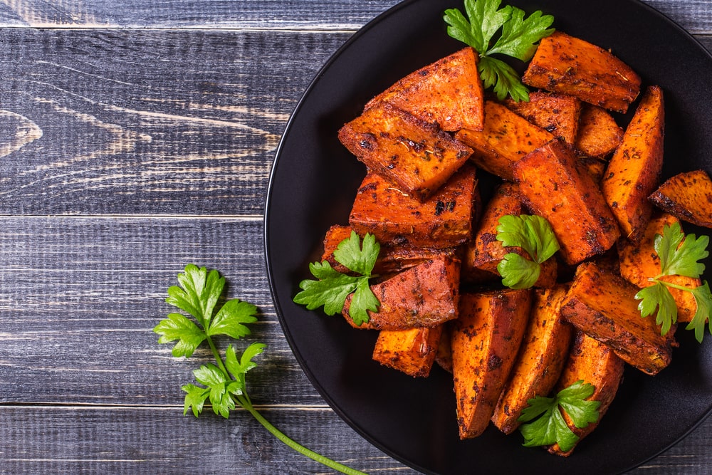 glazed sweet potatoes